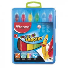 Maped Color Peps Gel Crayons Set of 4+2 - Al Masam Stationery LLC Main image