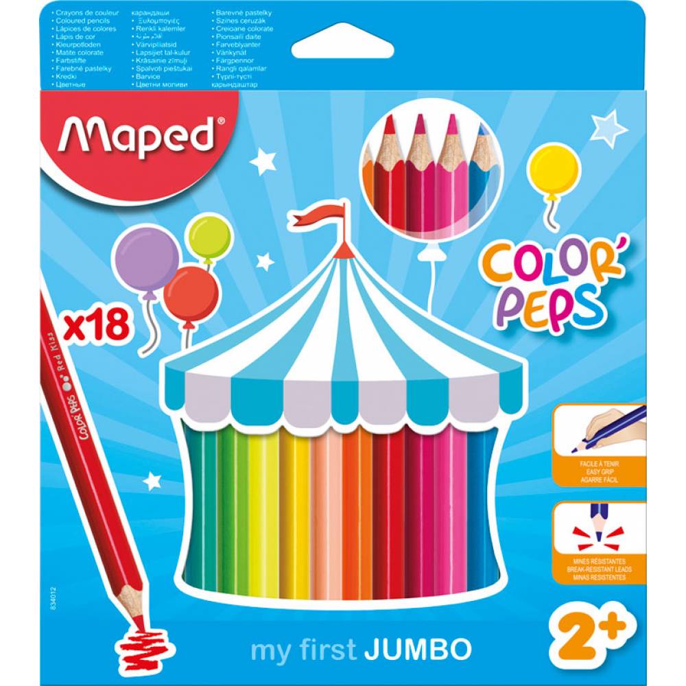 Maped Color Peps Jumbo - Al Masam Stationery LLC Main image
