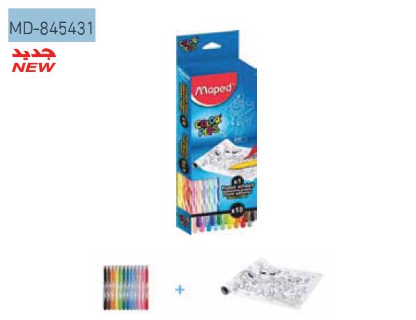 Maped Color peps Jungle 18+1 Giant colour roll - Al Masam Stationery LLC Main image