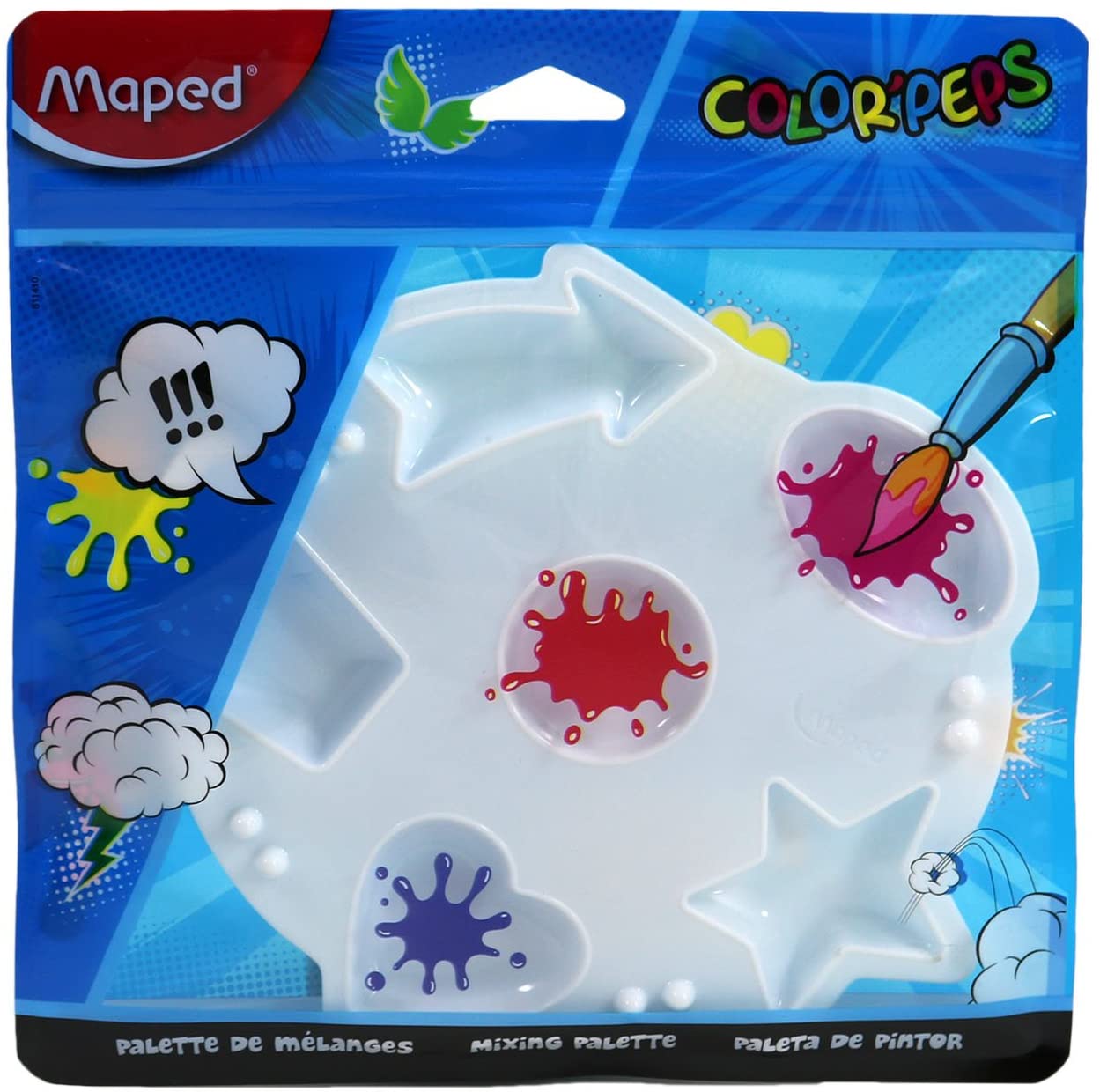 Maped Color Peps Plastic Palette - Al Masam Stationery LLC Main image