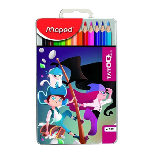 Maped Color Peps Tatto Pirates/Princess Metal - Al Masam Stationery LLC Main image