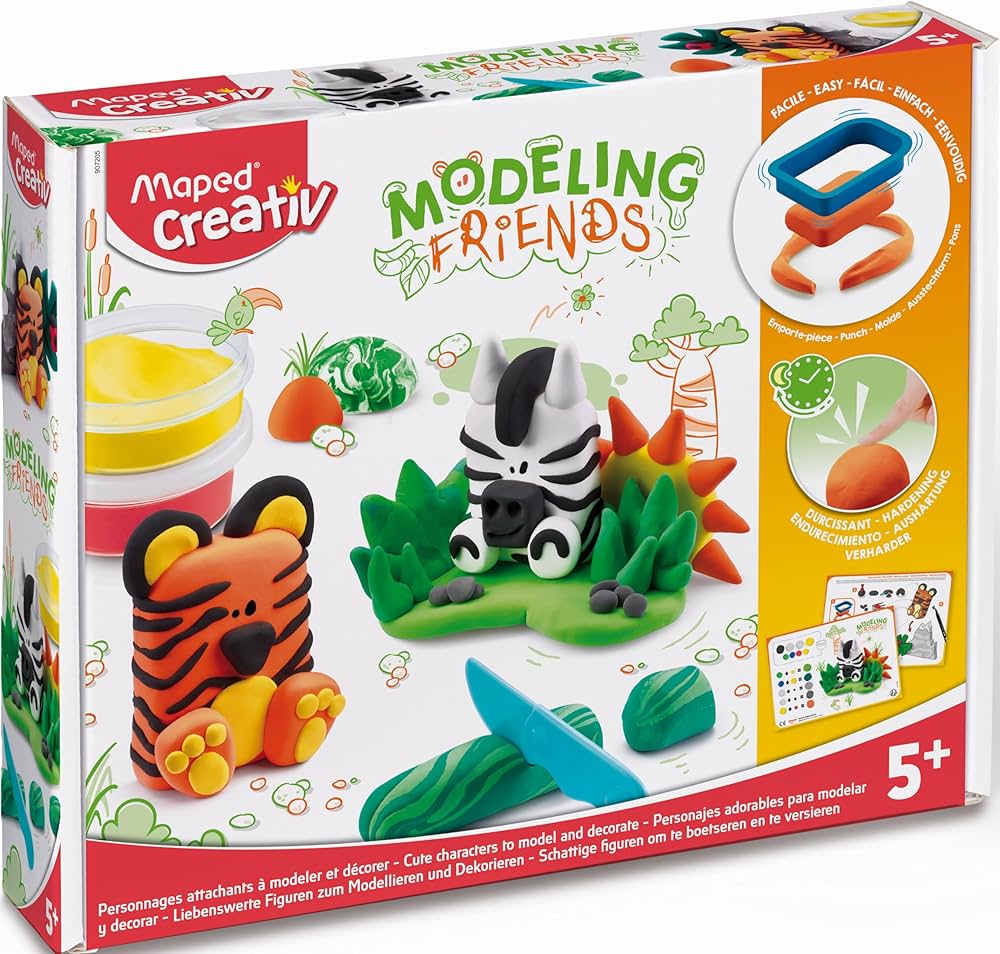 Maped Creative Modeling Friends - Wild - Al Masam Stationery LLC Main image