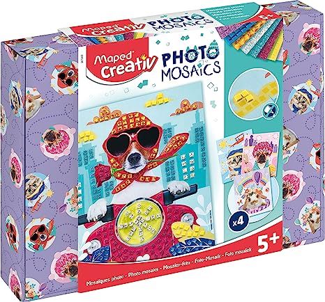 Maped Creative Photo Mosaics- Cute Animals - Al Masam Stationery LLC Main image