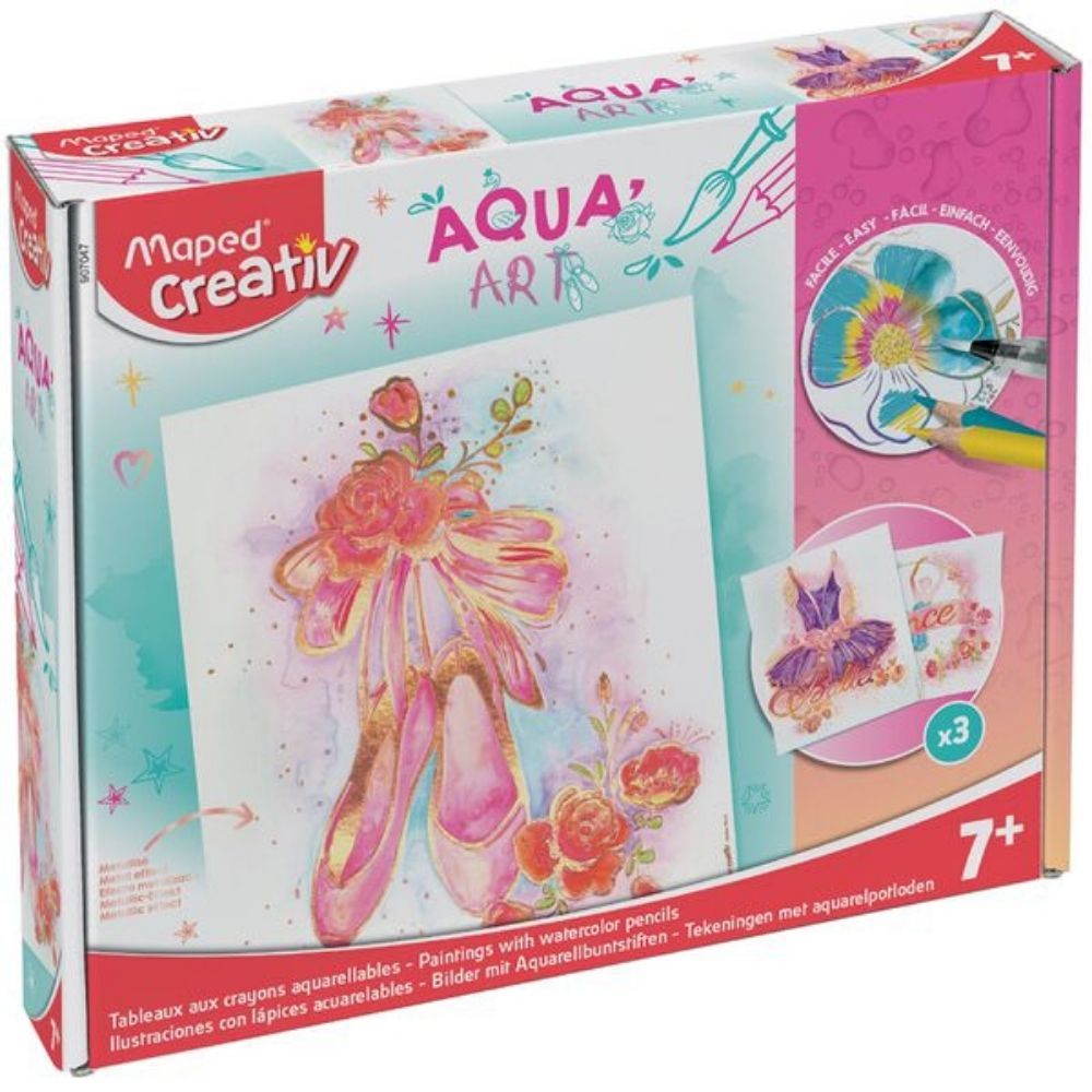 Maped Creative Watercolor Aqua Art Unicor - Al Masam Stationery LLC Main image