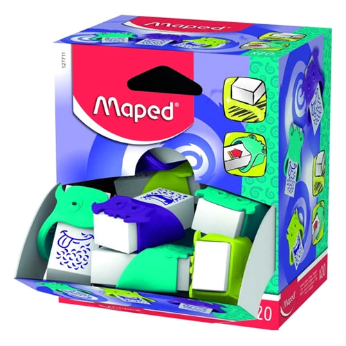 Maped Little Monster Eraser Box - Al Masam Stationery LLC Main image