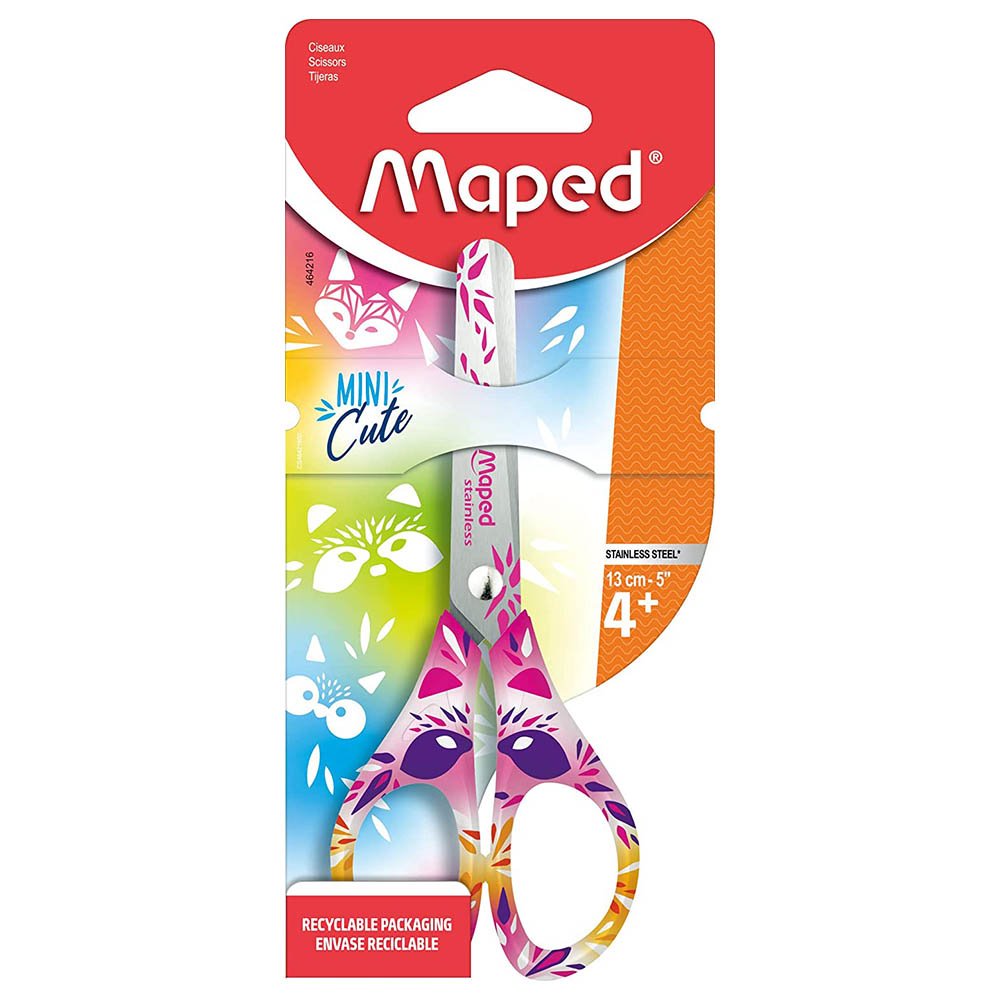 Maped Mini Cute Scissor 13cm - Al Masam Stationery LLC Main image