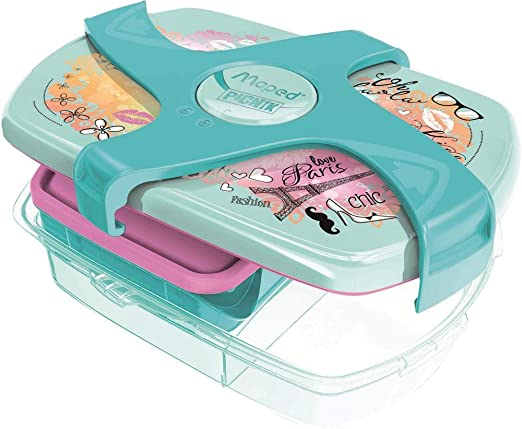 Maped Picknik Concept Lunch Box Paris Fashion - Al Masam Stationery LLC Main image