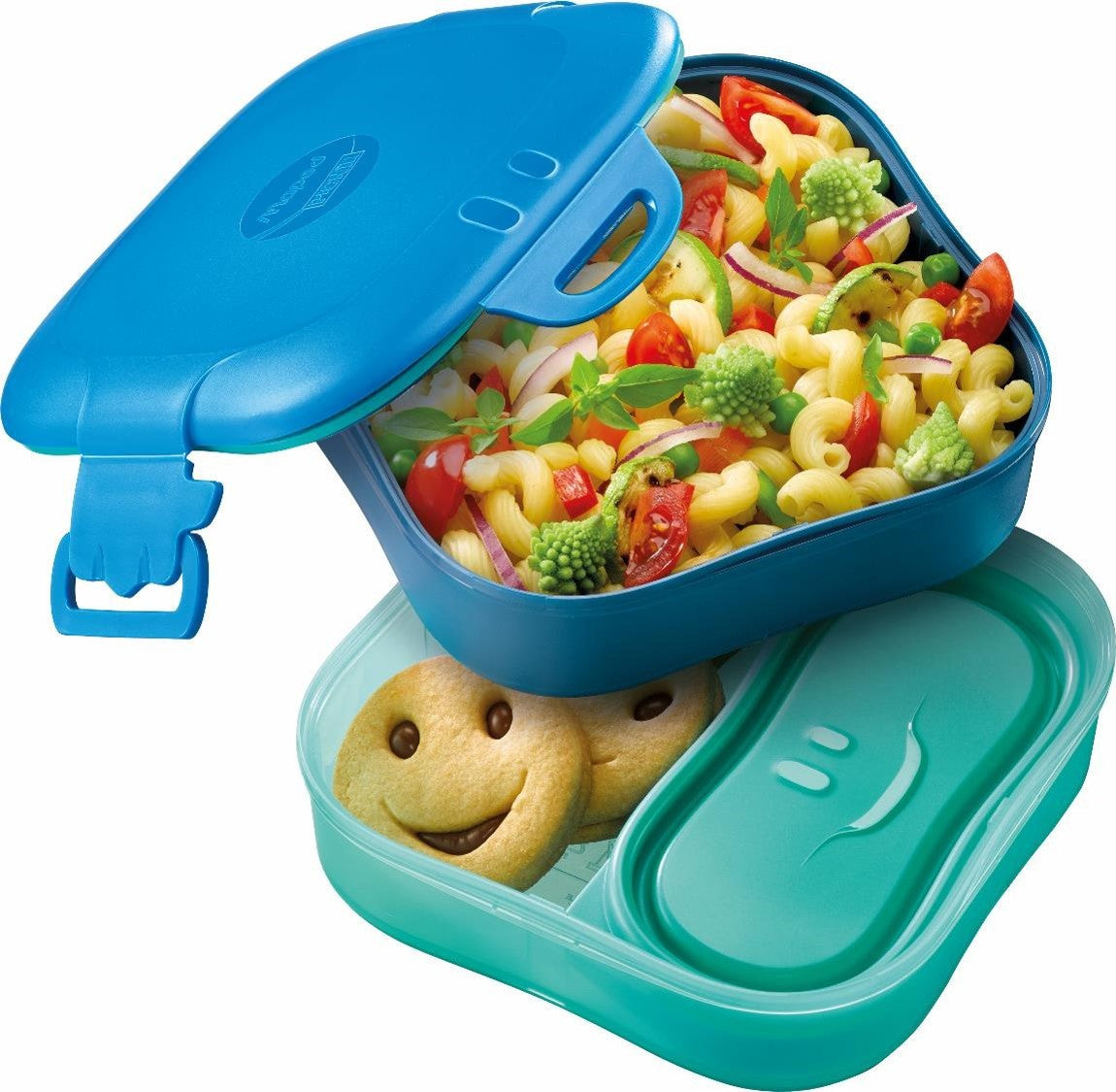 Maped Picnic 3 In 1 Concept Lunch Box Blue - Al Masam Stationery LLC Main image