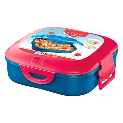 Maped Picnic Single Concept Lunch Box Pink - Al Masam Stationery LLC Main image