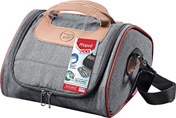Maped Picnik Adult Lunch Bag  Brick Red - Al Masam Stationery LLC Main image