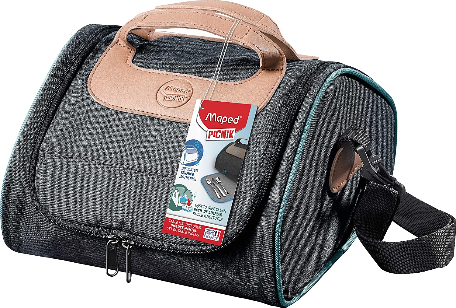 Maped Picnik Adult Lunch Bag Eucalyp Green - Al Masam Stationery LLC Main image