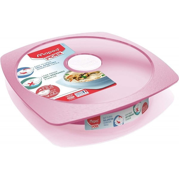 Maped Picnik Adult Lunch Plate Tender Rose - Al Masam Stationery LLC Main image