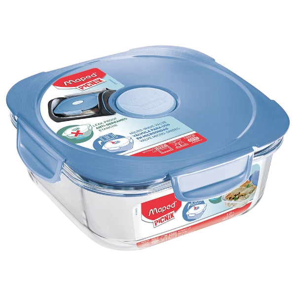 Maped Picnik Blue Lunch Box - Al Masam Stationery LLC Main image
