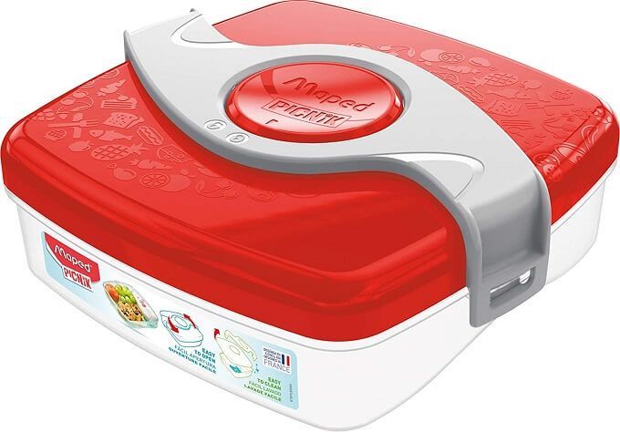 Maped Picnik Origins Kids Snack Box Red - Al Masam Stationery LLC Main image