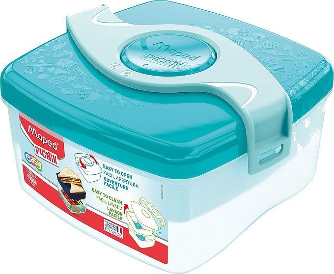 Maped Picnik Origins Lunch Box Turquoise - Al Masam Stationery LLC Main image