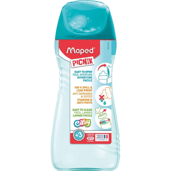 Maped Picnik Origins Water Bottle 430 ml Turquoise - Al Masam Stationery LLC Main image