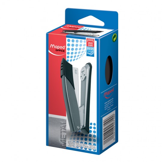 Maped Stapler 26/6 Metal Half Box - Al Masam Stationery LLC Main image