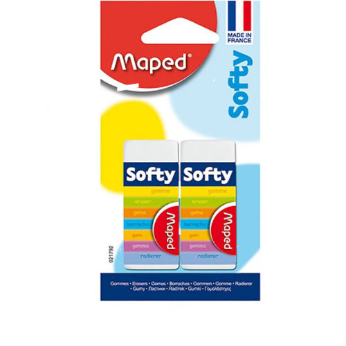 Maped Eraser Softy Blister - Al Masam Stationery LLC Main image