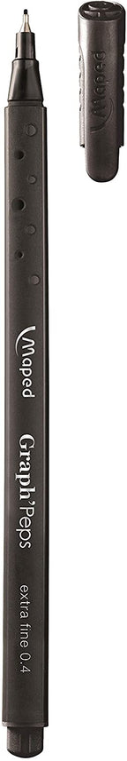 Maped Graph'Peps Fineliner Black Dark - Al Masam Stationery LLC