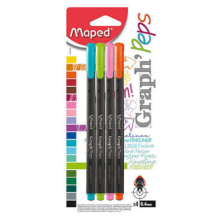Maped Graph'Peps Fineliner Deco - Al Masam Stationery LLC Main image
