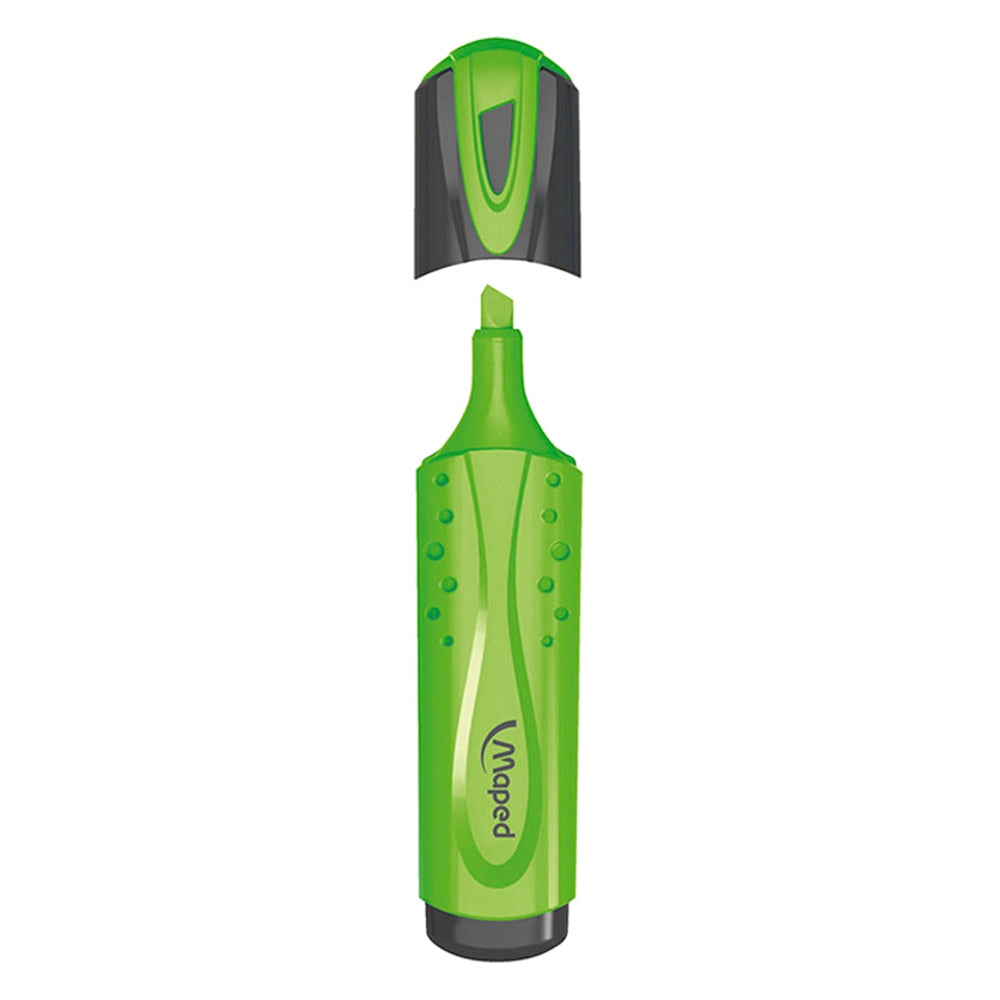 Maped Fluopeps Classic Highlighter Green Pack - Al Masam Stationery LLC Main image