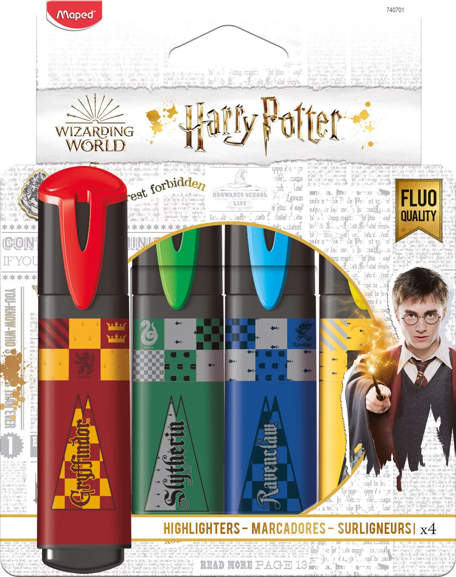 Maped Harry Potter Highlighter Pack - Al Masam Stationery LLC Main image