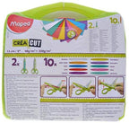 Maped Crea Cut 2 Scissors With 10 Blades - Al Masam Stationery LLC