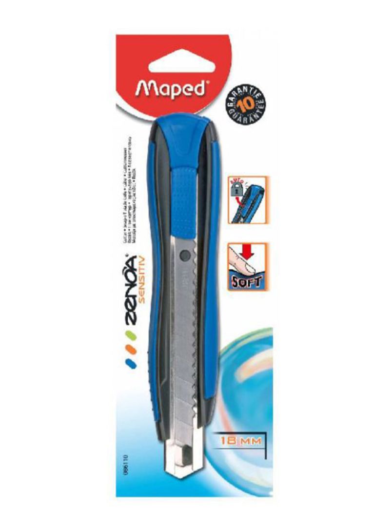 Maped Cutter 18mm Zenoa Blister Pack - Al Masam Stationery LLC Main image