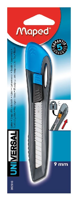 Maped Cutter 9mm Universal Blister Pack - Al Masam Stationery LLC Main image
