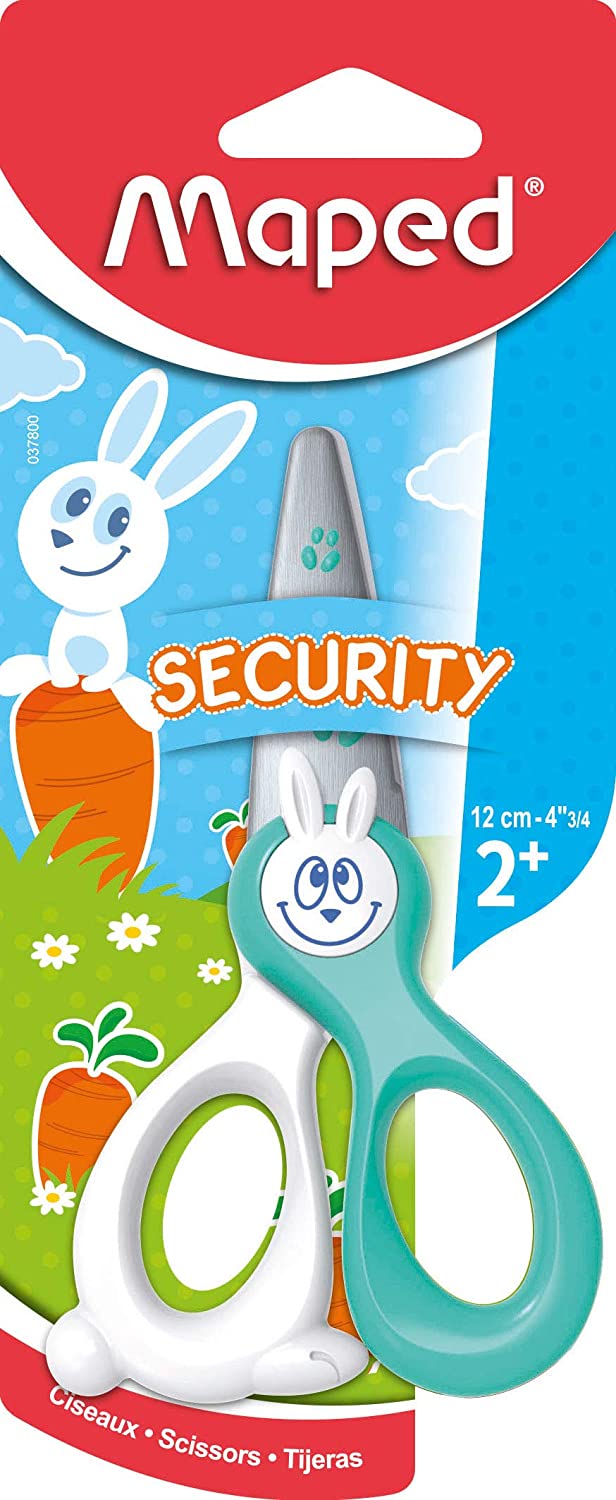 Maped Scissor 12cm Asym Kidikut - Al Masam Stationery LLC Main image