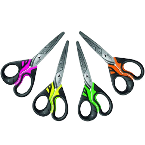 Maped Scissor 13.5cm Sym Sensoft Fluo - Al Masam Stationery LLC Main image