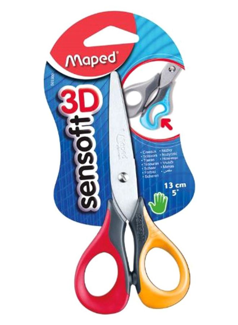 Maped Scissor 13cm Sym Sensoft - Al Masam Stationery LLC Main image