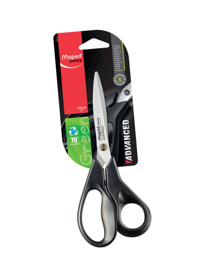 Maped Scissor 18cm Asym Advanced - Al Masam Stationery LLC Main image