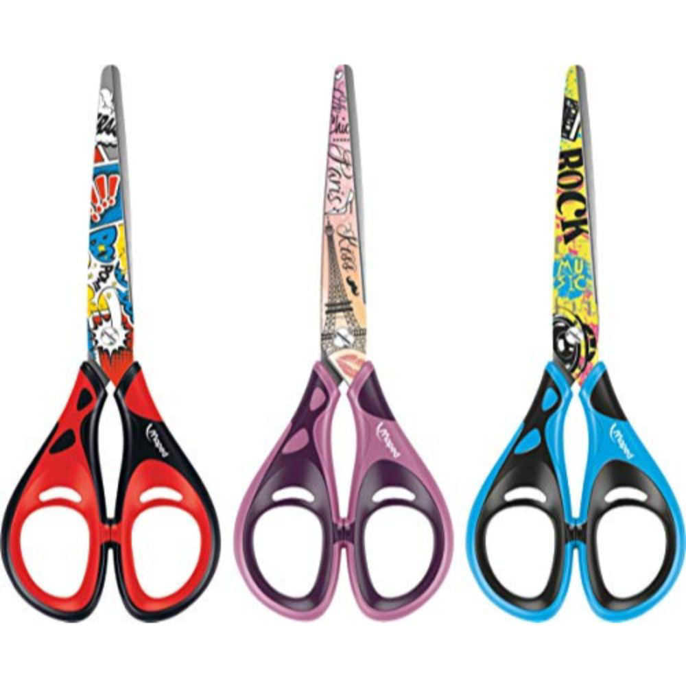 Maped Scissors 16cm Tatoo - Al Masam Stationery LLC Main image