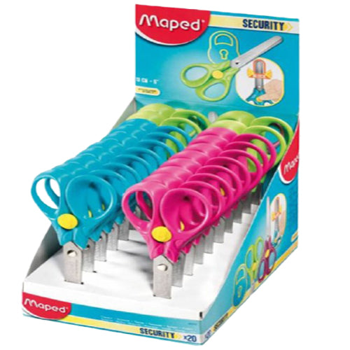 Maped Scissors Security 3D 13cm - Al Masam Stationery LLC Main image