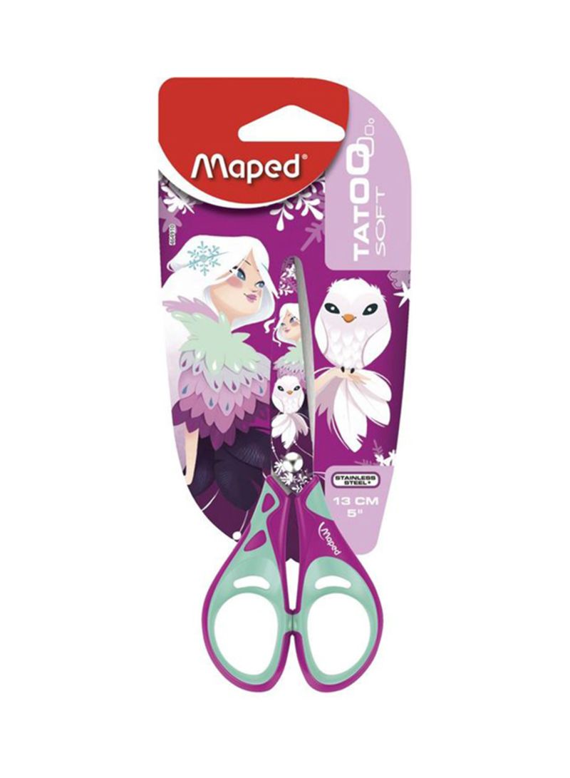 Maped Scissors Tatoo kids 13cm - Al Masam Stationery LLC Main image