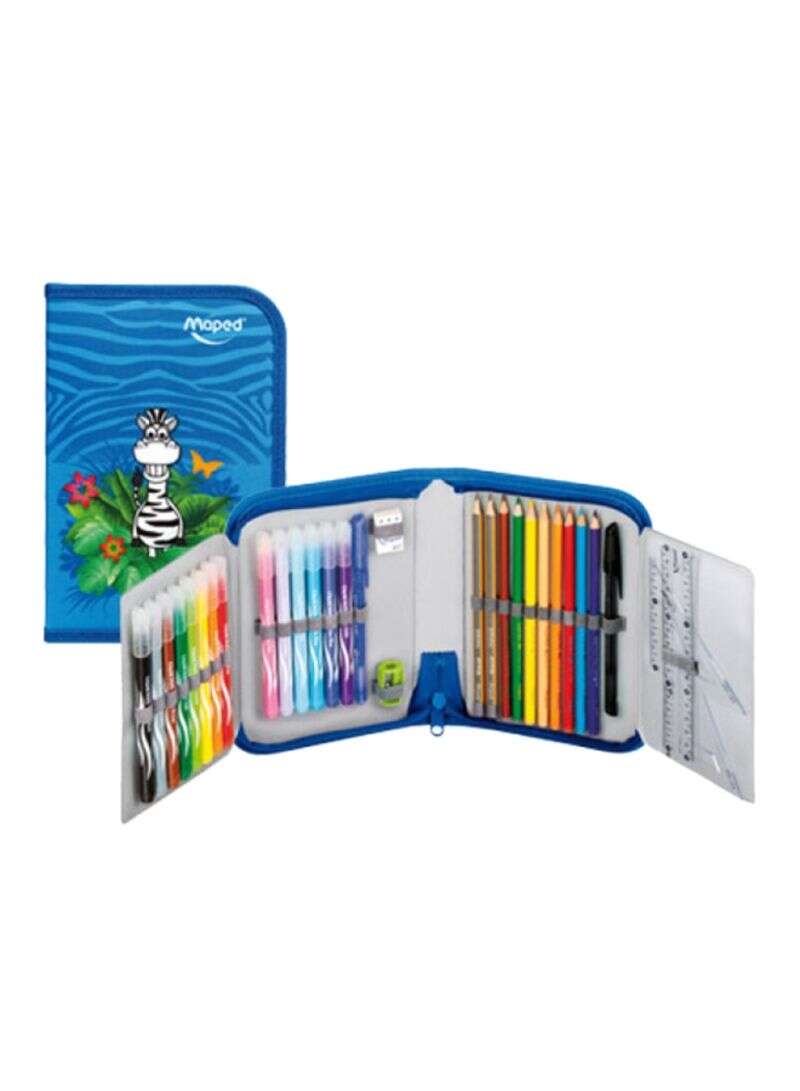Maped Pencil Case School Tatoo Jungle Secondary image