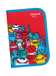 Maped Pencil Case School Tatoo Monster - Al Masam Stationery LLC Main image
