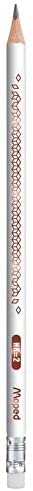 Maped Blackpeps Deco Pencil w/eraser Box of 12 pcs - Al Masam Stationery LLC