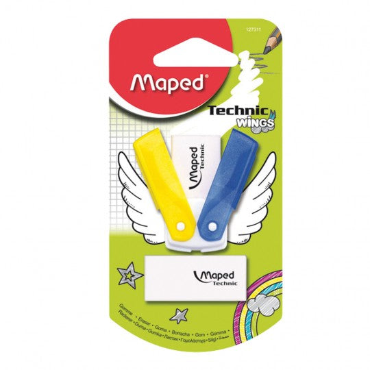 Maped Eraser Wings and Refillable Blister Pack - Al Masam Stationery LLC Main image