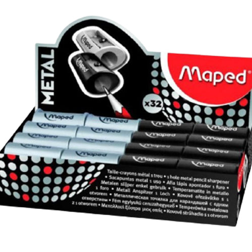 Maped Sharpner 1Hole Metal Satlite - Al Masam Stationery LLC Main image