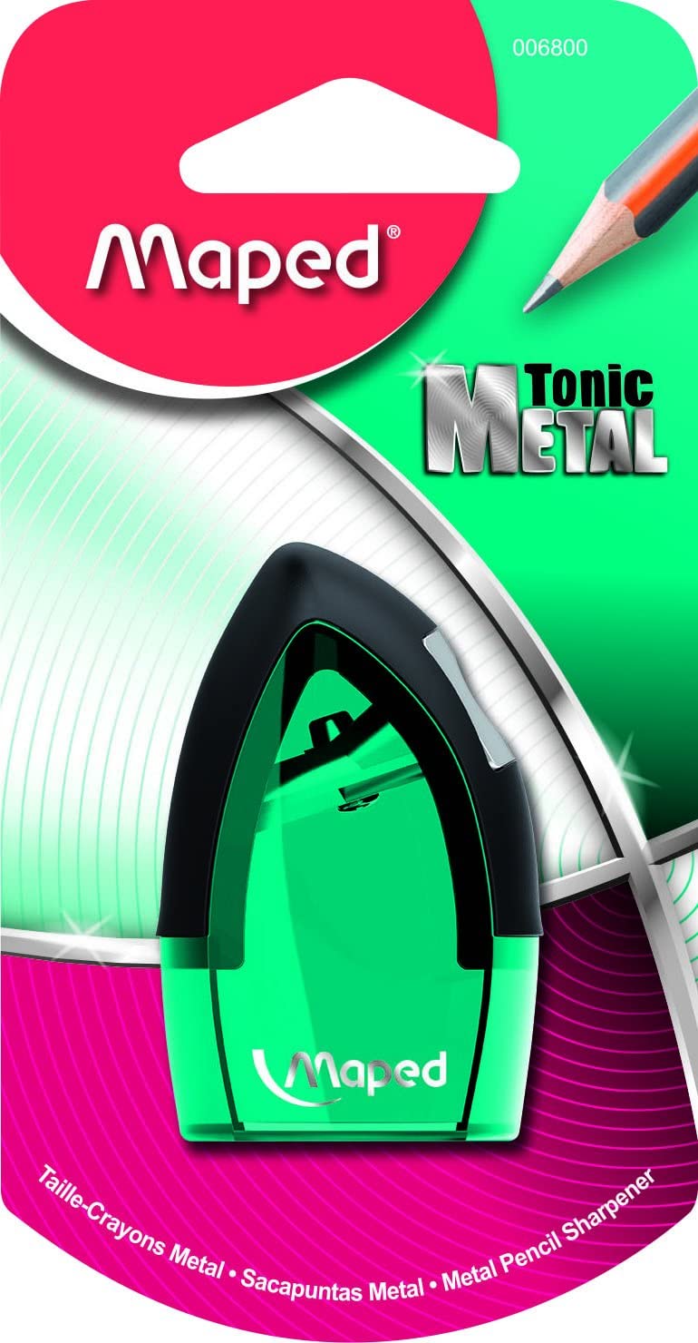 Maped Sharpner 1Hole Tonic Metal Blister Secondary image