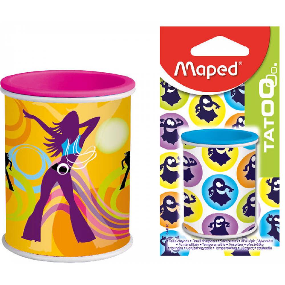 Maped Sharpner 2Hole Can Blister Pack - Al Masam Stationery LLC Main image