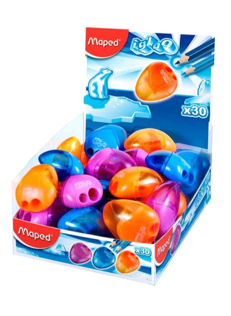 Maped Sharpner 2Hole Igloo - Al Masam Stationery LLC Main image