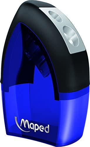 Maped Sharpner 2Hole Tonic Metal Blister - Al Masam Stationery LLC Main image
