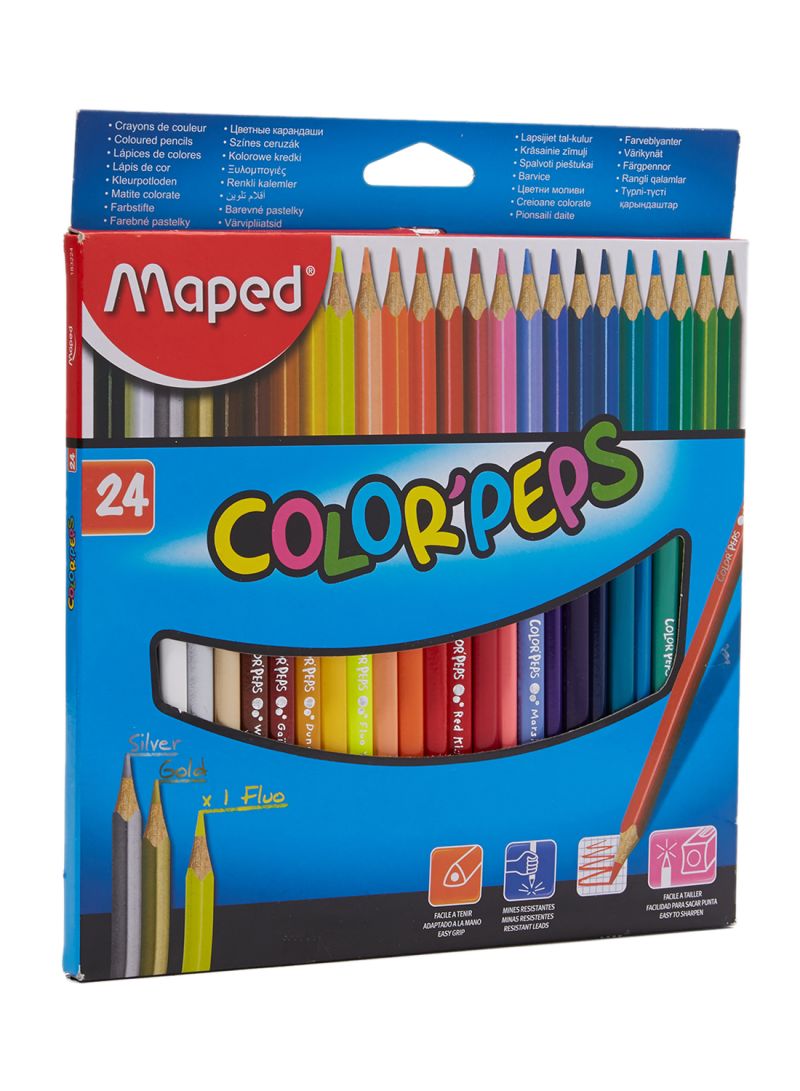 Maped Color Peps Pencils - (24 Pcs) - Al Masam Stationery LLC Main image