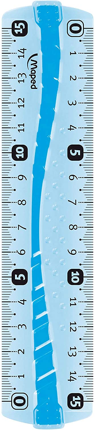 Maped Ruler 15cm Flexible Blister Pack - Al Masam Stationery LLC Main image