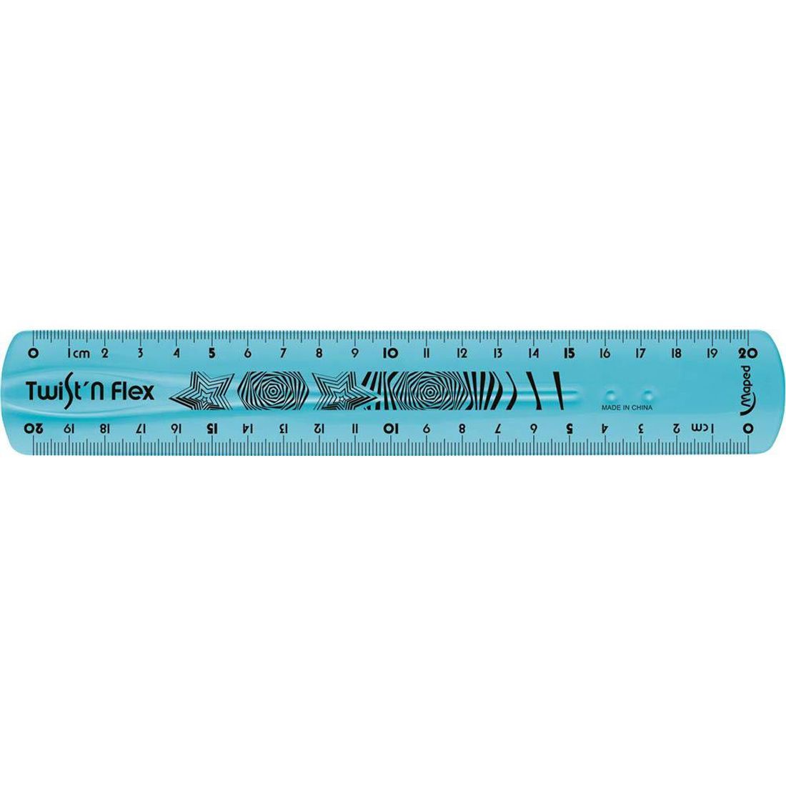 Maped Ruler 20cm Flexible With Grip - Al Masam Stationery LLC Main image