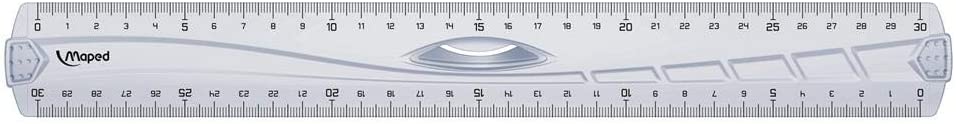 Maped Ruler 30cm Geometric Grip - Al Masam Stationery LLC Main image