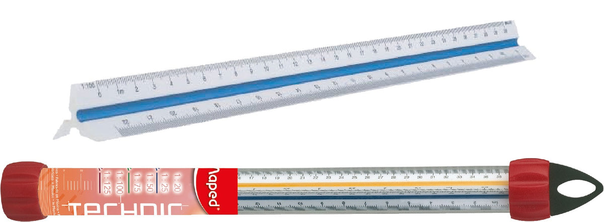 Maped Triangular Ruler Blue - Al Masam Stationery LLC Main image